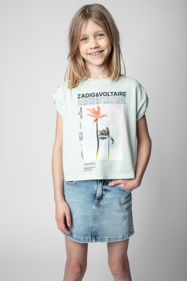 Anie Girls' T-Shirt by Zadig&Voltaire