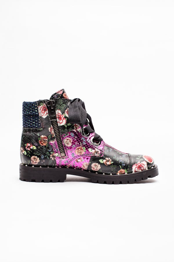 Joe Low Patch Boots by Zadig&Voltaire